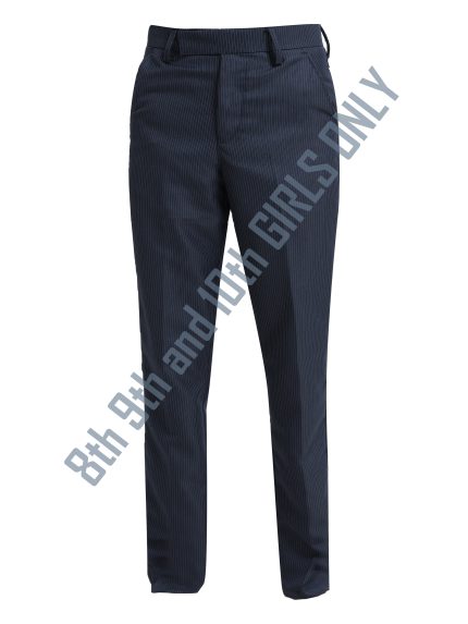 CHRIST ACADEMY CBSE GIRLS PANTS FOR 8TH 9TH AND 10TH STD ONLY.
