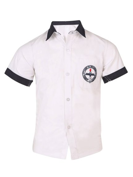 CHRIST ACADEMY KG BOYS WHITE SHIRT