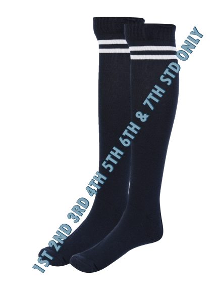 CHRIST ACADEMY KNEE LENGTH SOCKS FOR GIRLS 1ST to 7TH STD